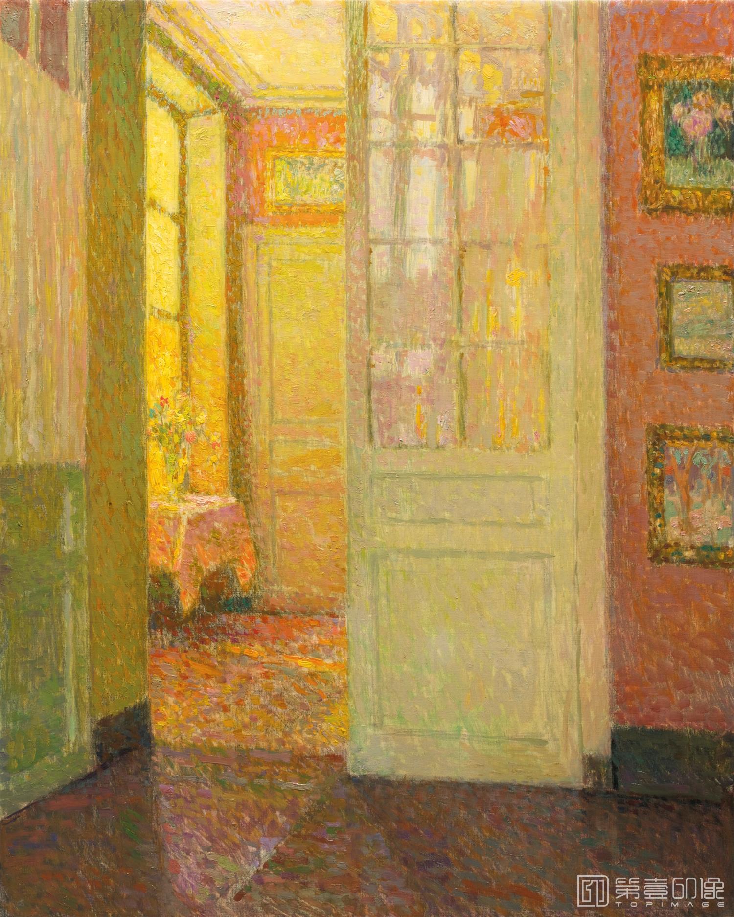 油画-INTéRIEUR,LUMIèREDELAFENêTRE